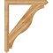 Ekena Millwork Funston Arts & Crafts Rough Sawn Bracket, Western Red Cedar, 4"W x 40"D x 48"H BKT04X40X48FST03RWR - alternate 2